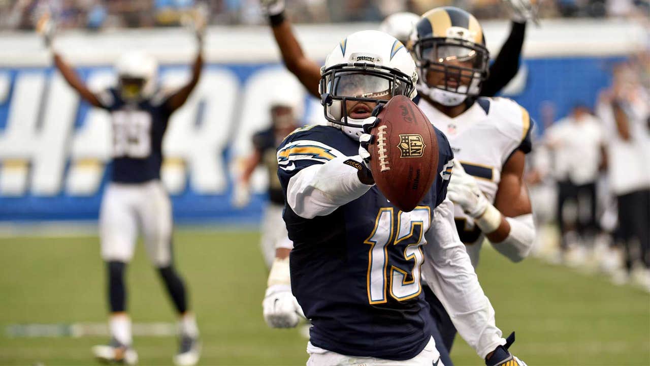 Gilchrist's interception saves Chargers' 27-24 win